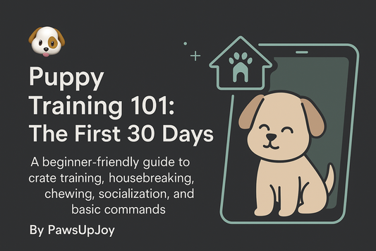 Puppy Training 101: The First 30 Days